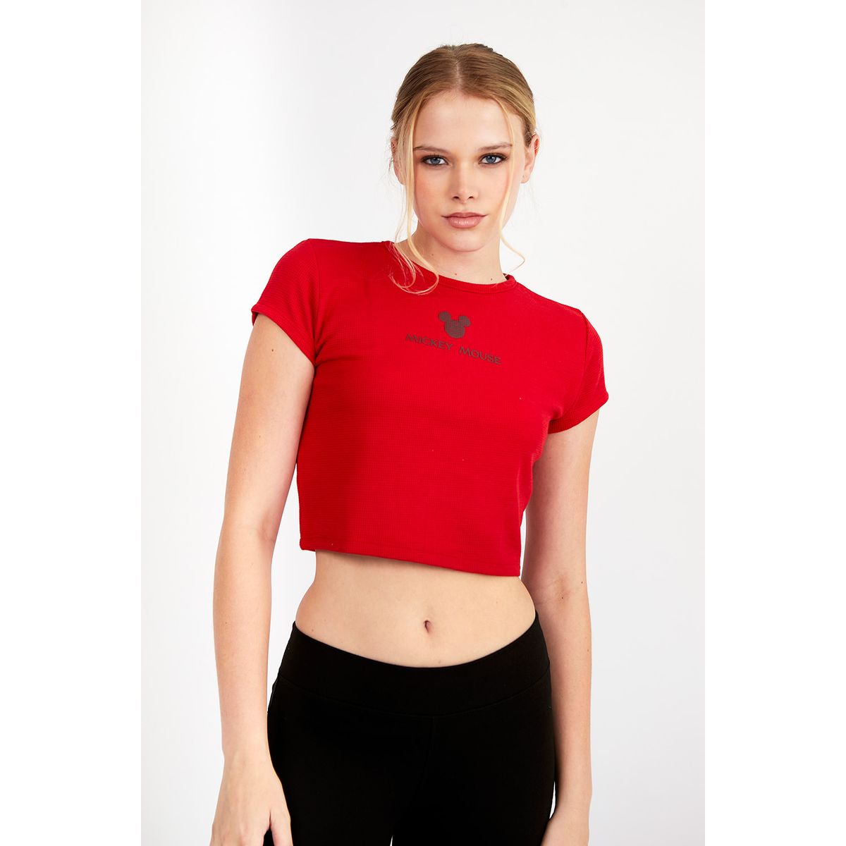 DISNEY - Crop Top Mickey Mouse Mujer