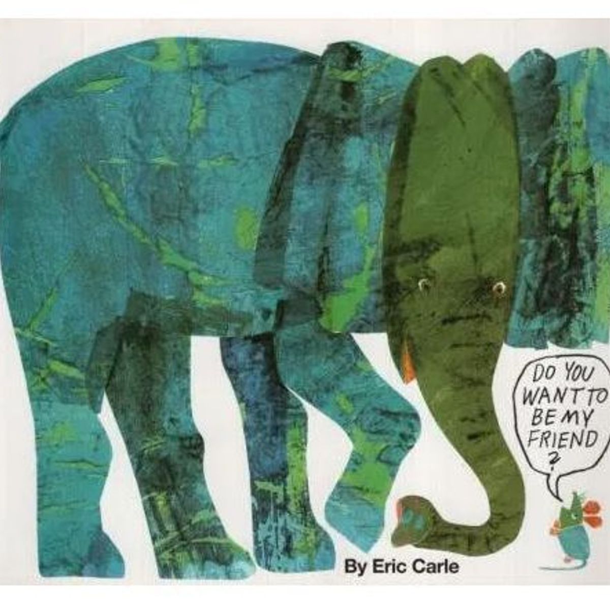 GENERICO - DO YOU WANT TO BE MY FRIEND - ERIC CARLE libro en ingles