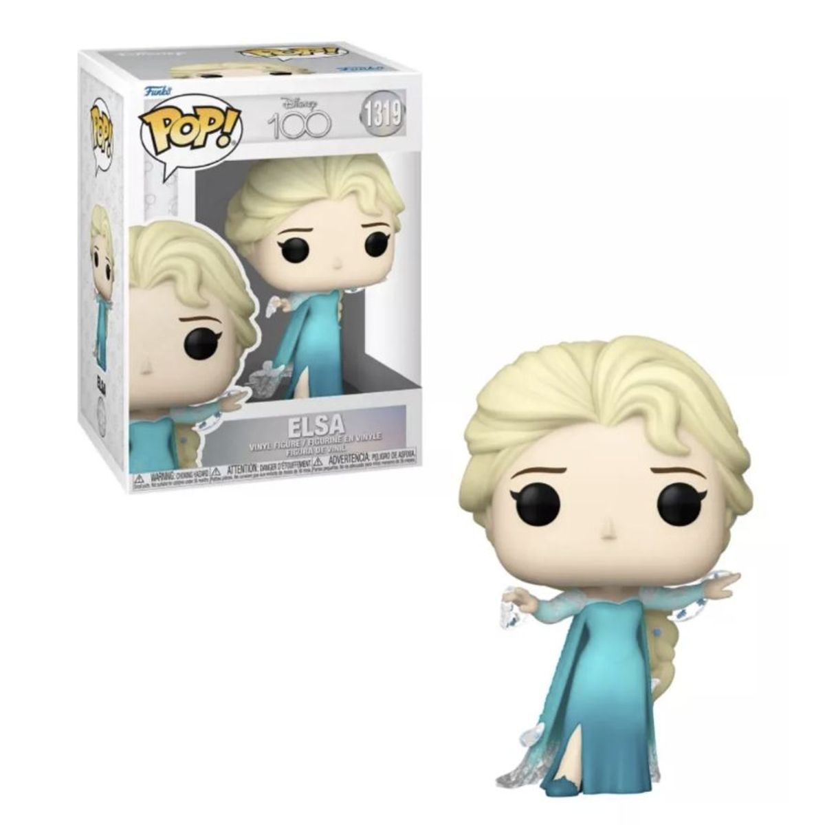 FUNKO - Elsa Funko Pop 1319 Frozen Disney 100 Original