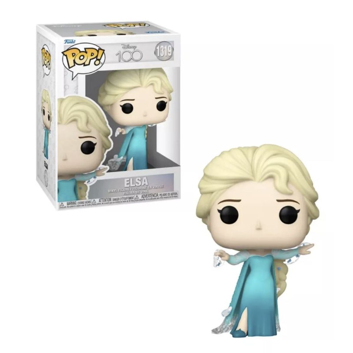 FUNKO - Elsa Funko Pop 1319 Frozen Disney 100 Original
