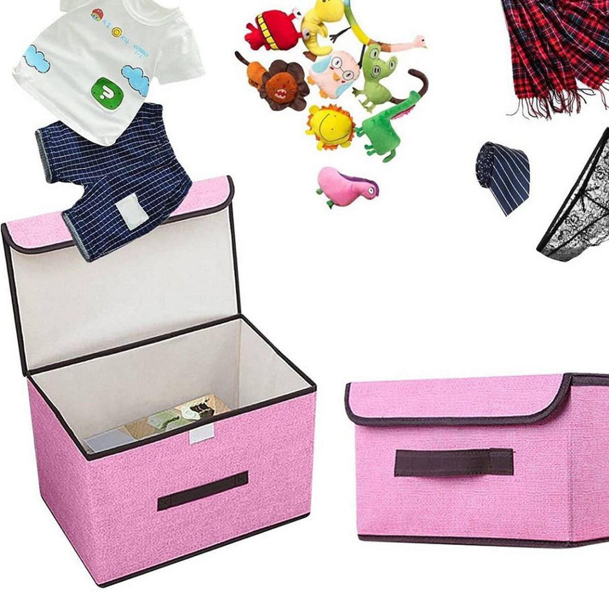 GENERICO - Organizador de almacenamiento multifuncional Color Rosado