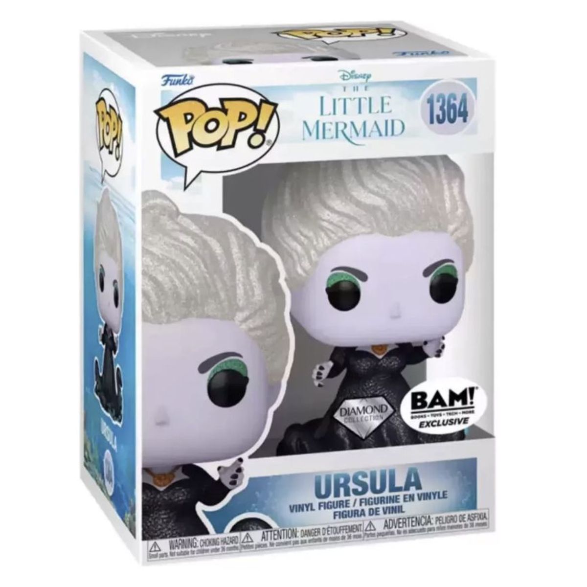 FUNKO - Ursula Diamond Funko Pop 1364 La Sirenita Exclusivo