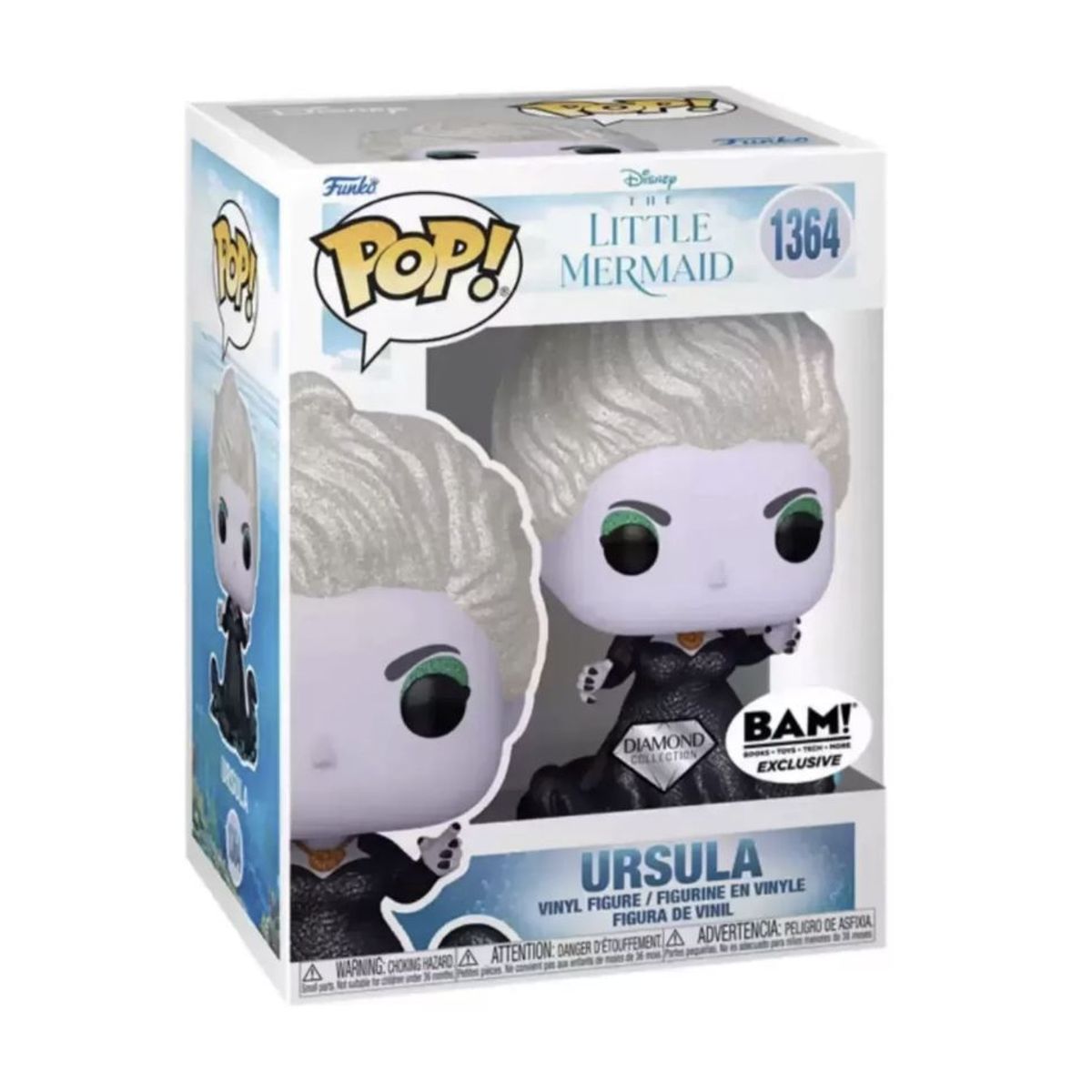 FUNKO - Ursula Diamond Funko Pop 1364 La Sirenita Exclusivo