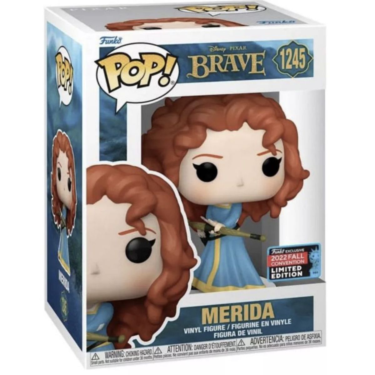 FUNKO - Merida Funko Pop 1245 Brave Valiente Fall Convention