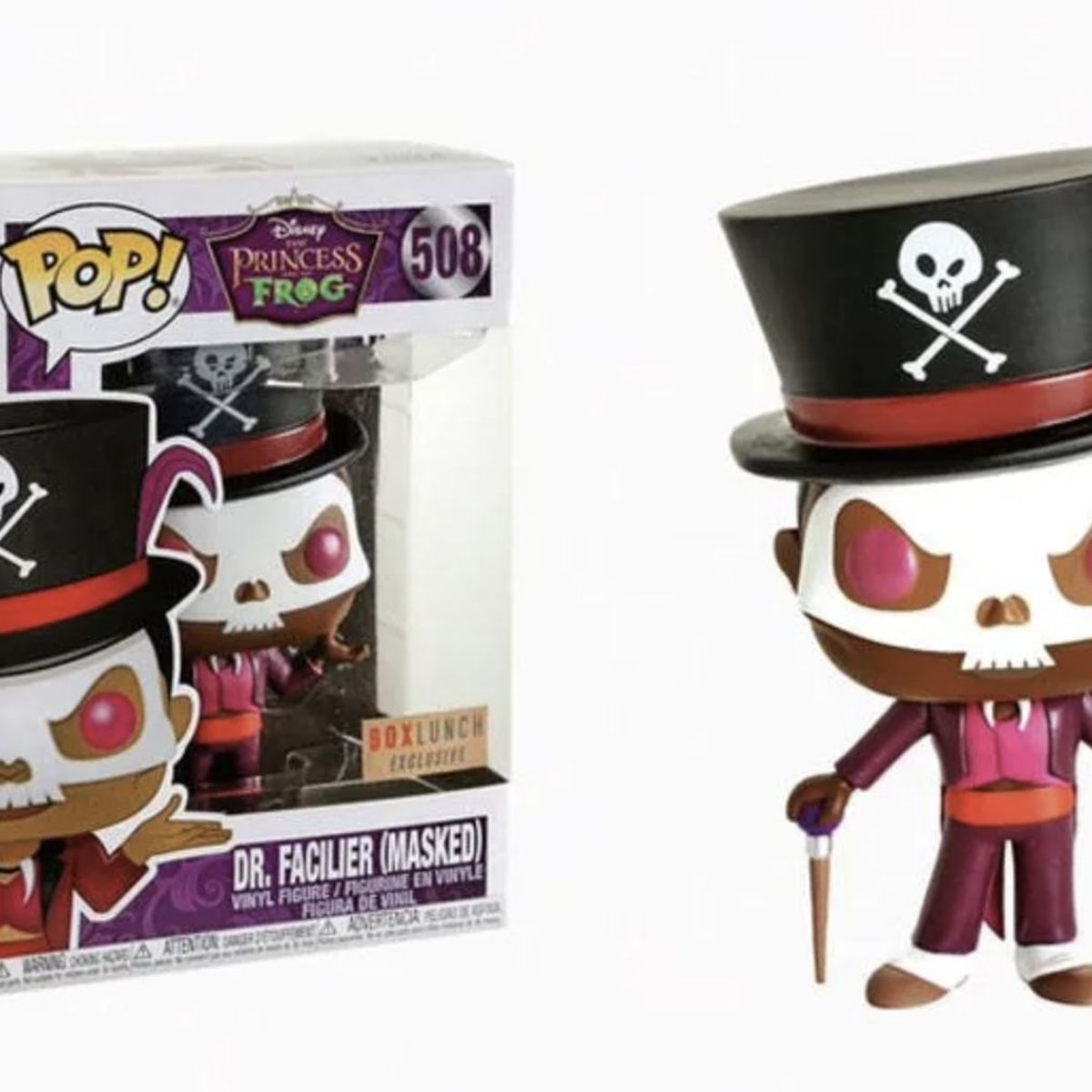 FUNKO - Dr Facilier Masked Funko Pop 508 Exclusivo Princesa y Sapo