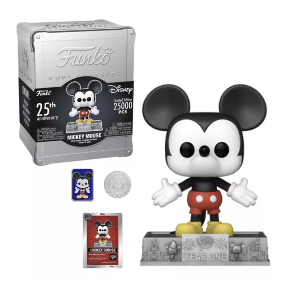 FUNKO - Mickey Mouse Classics Funko Pop 25th Anniversary Exclusivo