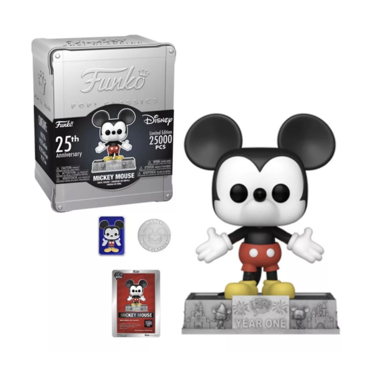FUNKO - Mickey Mouse Classics Funko Pop 25th Anniversary Exclusivo