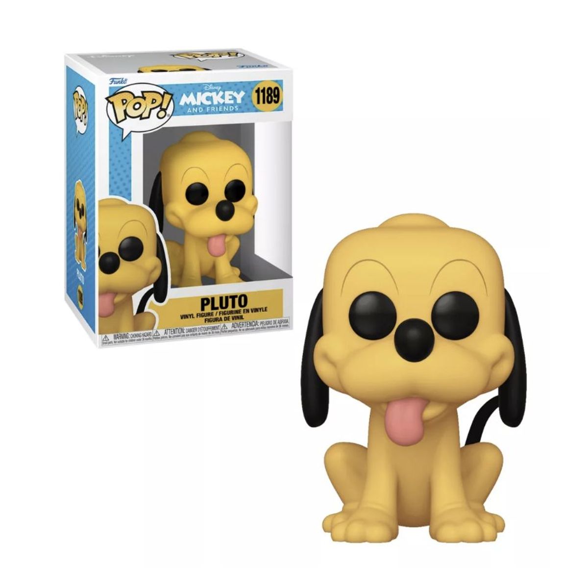 FUNKO - Pluto Funko Pop 1189 Mickey Y Amigos Original