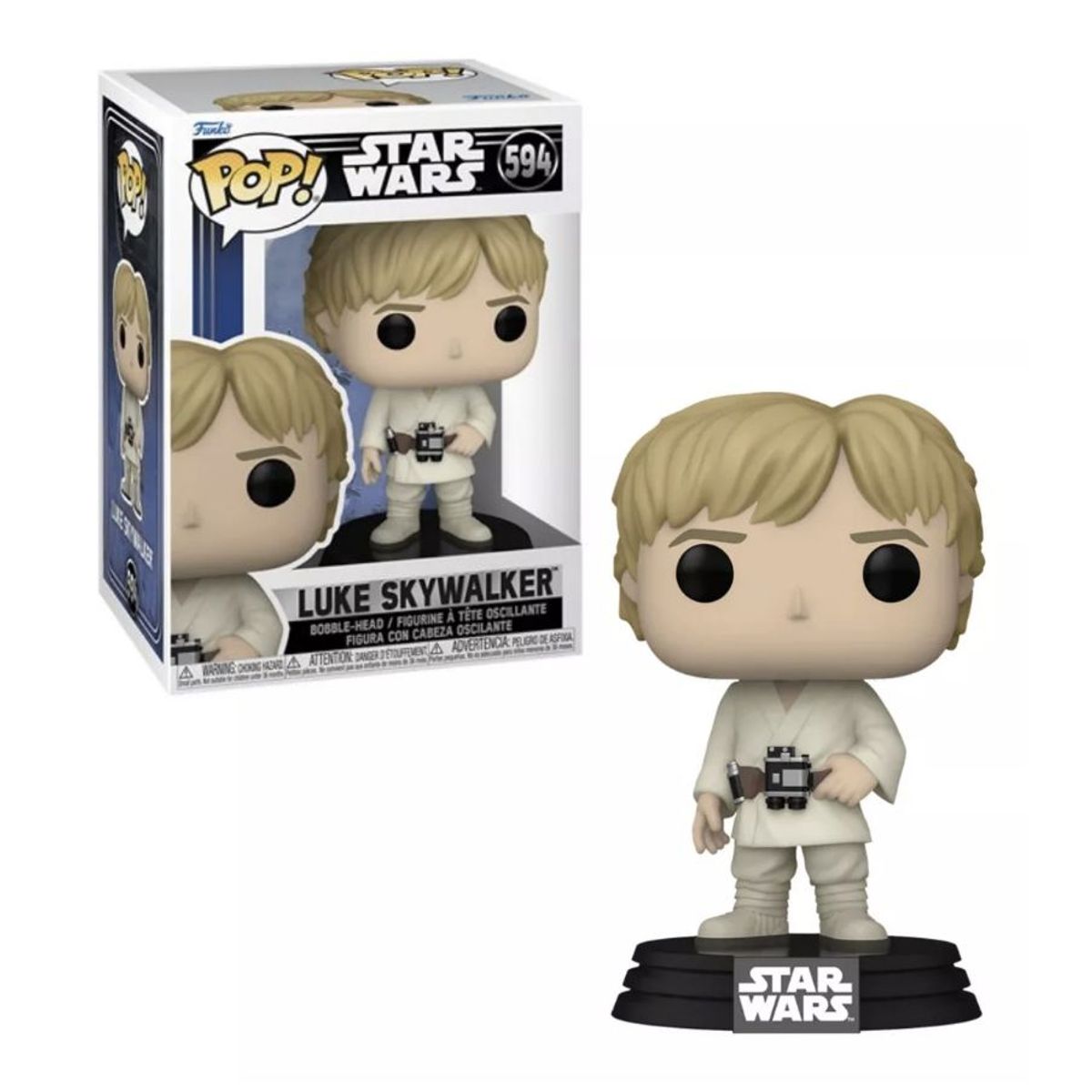 FUNKO - Luke Skywalker Funko Pop 594 Star Wars Classics Original