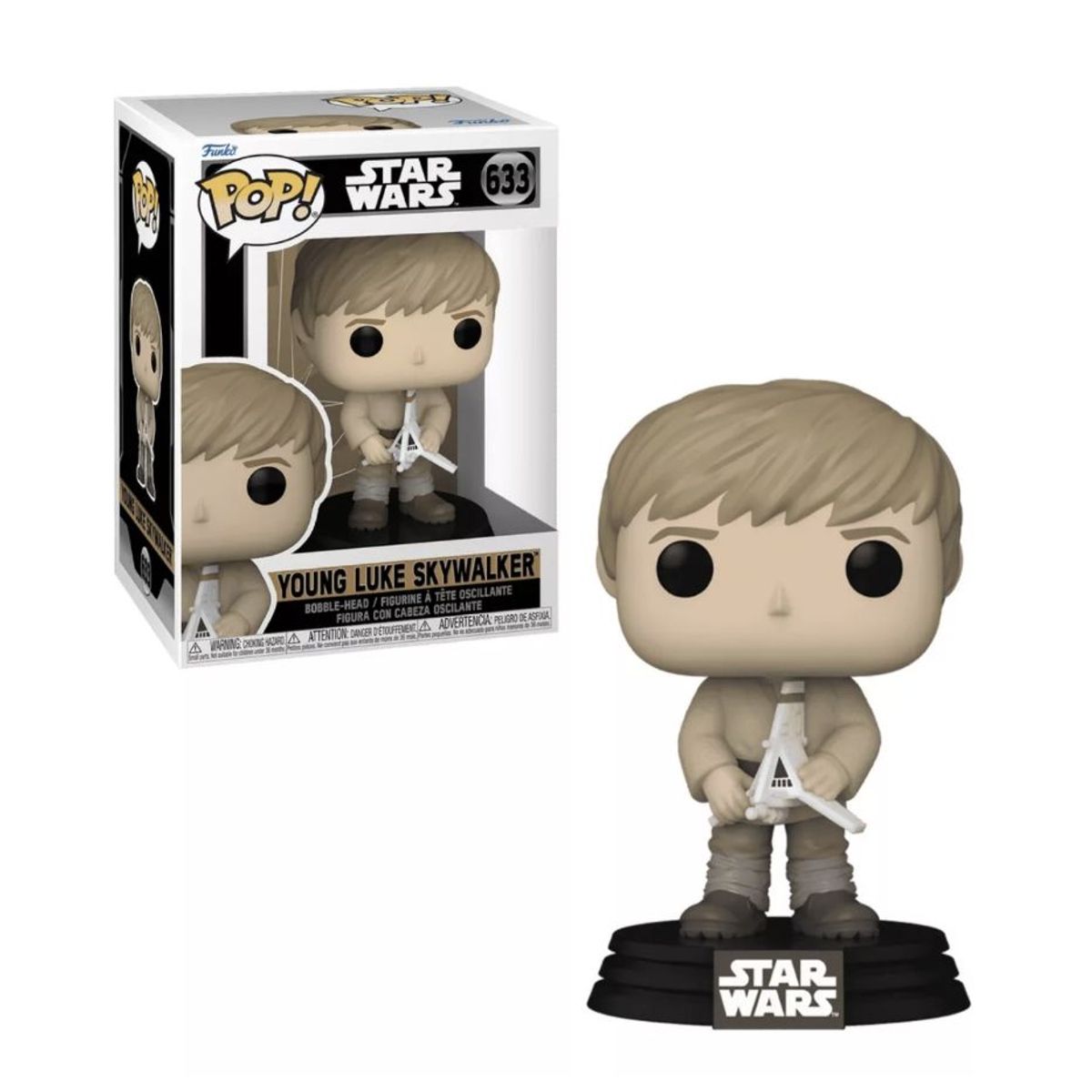 FUNKO - Luke Skywalker Joven Funko Pop 633 Star Wars