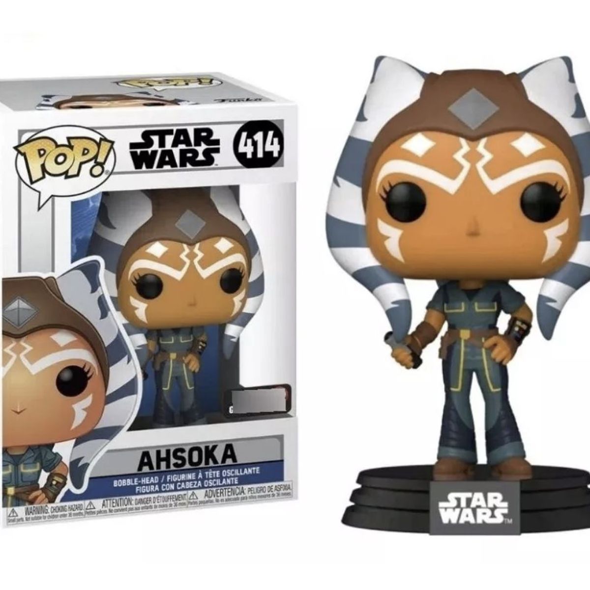 FUNKO - Ahsoka Funko Pop 414 Star Wars Gamestop Exclusive