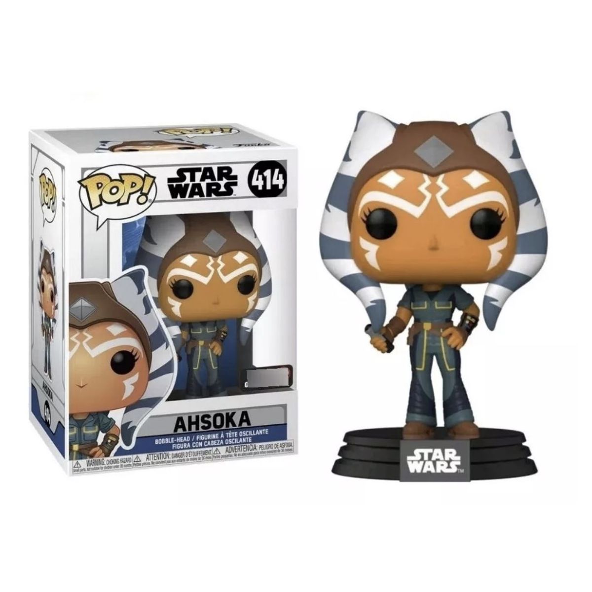 FUNKO - Ahsoka Funko Pop 414 Star Wars Gamestop Exclusive