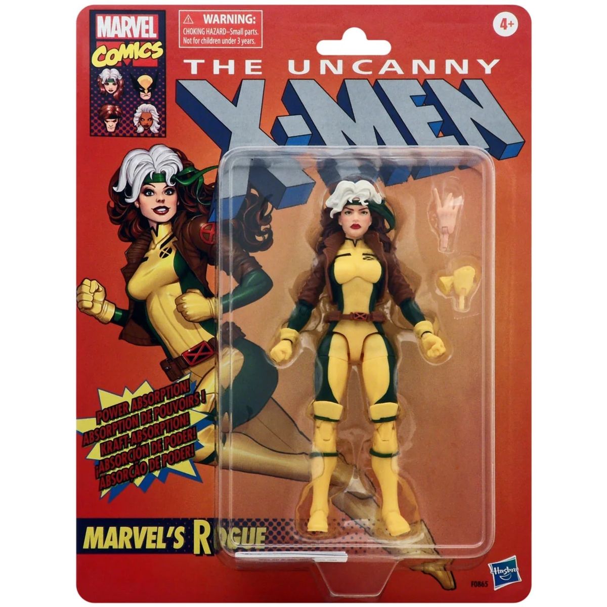 MARVEL - Figura Rogue The Uncanny X-Men Marvel Legends Retro Titania