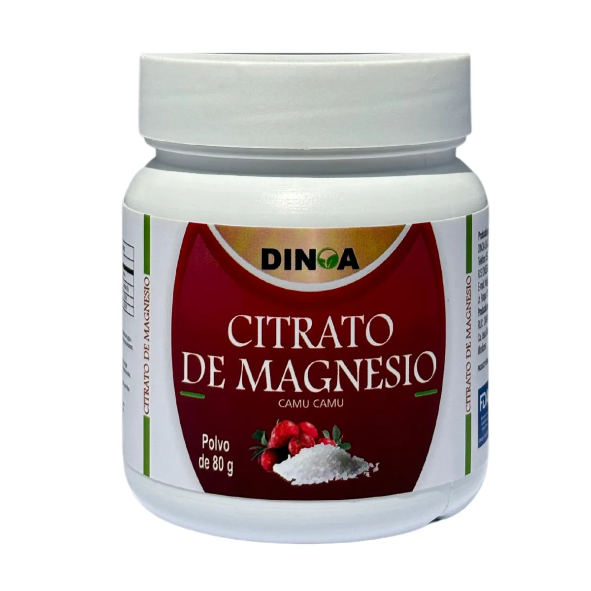 DINOA - Citrato de Magnesio Polvo 80gr Dinoa - Relajación - Equilibrio corporal