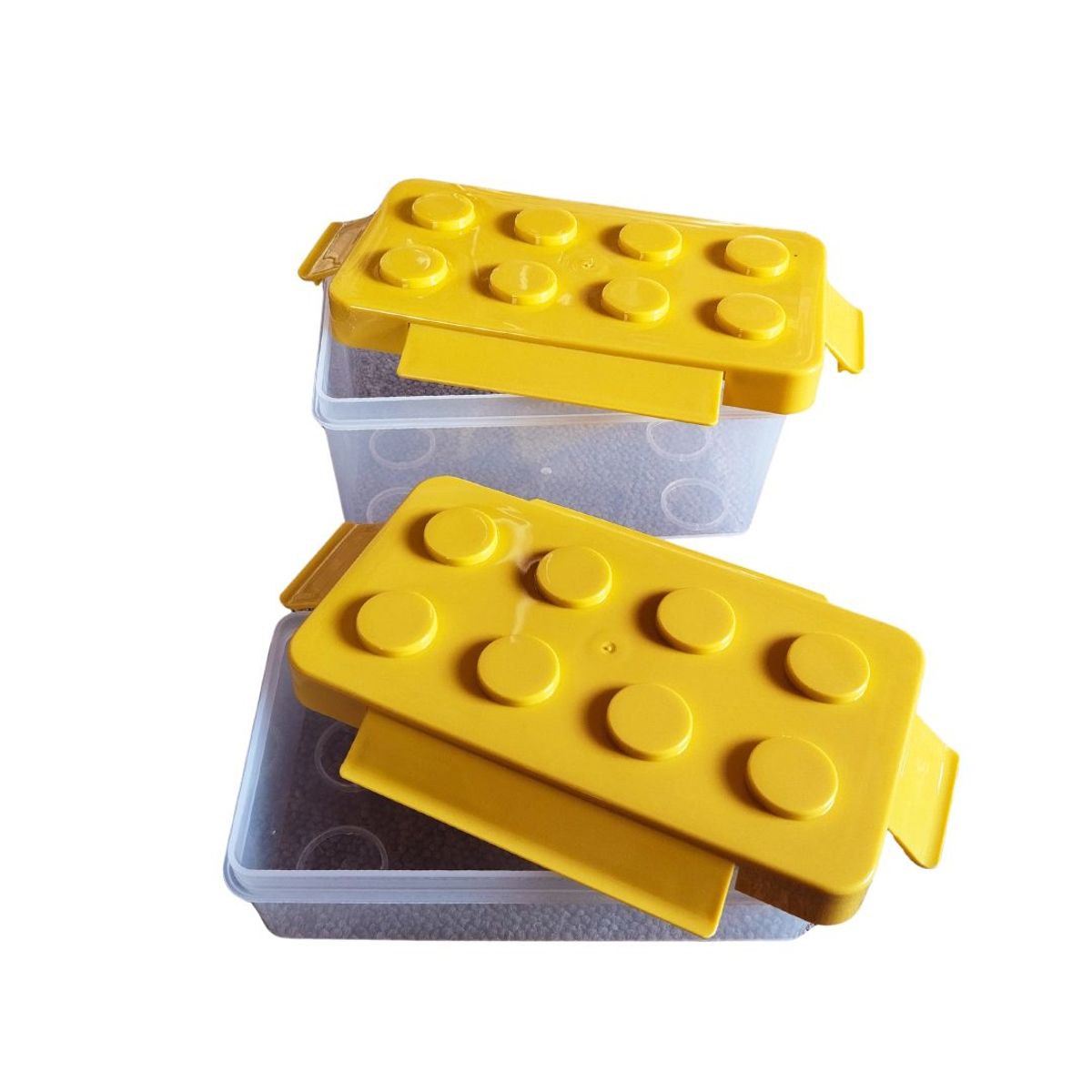 INSPIRA MARKET - Contenedor Lego pack x2 multiusos taper organizador