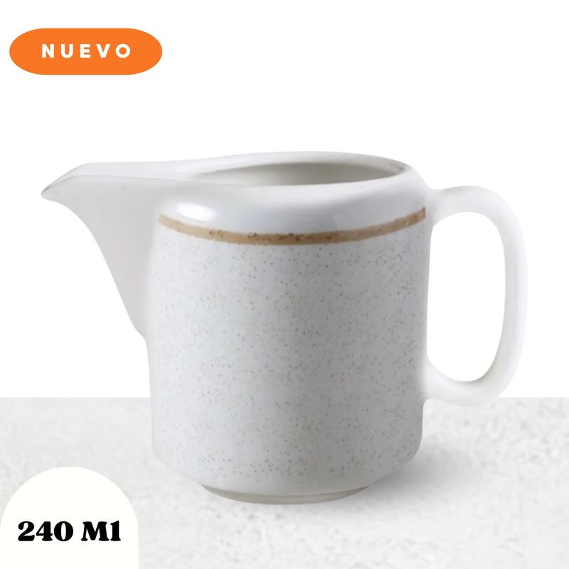 CORONA - Lechera Apilable 240cc Artisan Beige