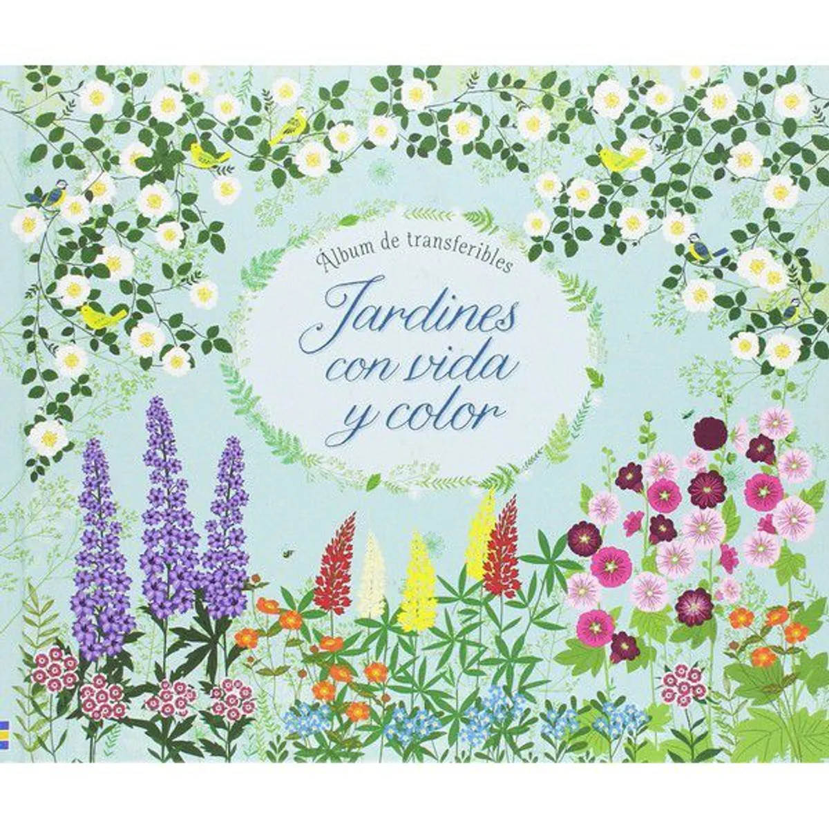 GENERICO - Album de transferibles JARDINES CON VIDA Y COLOR