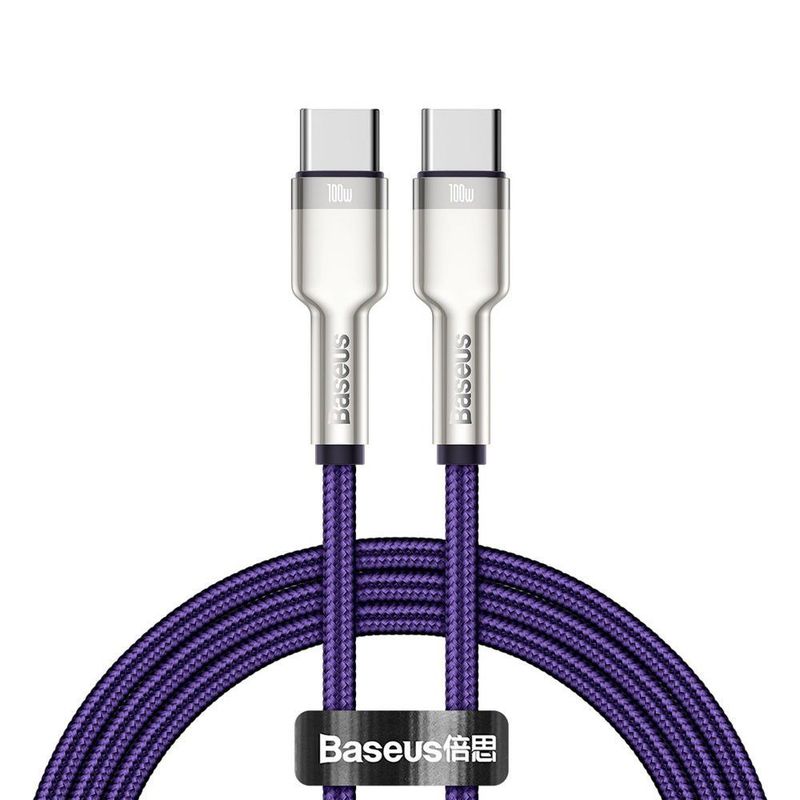 BASEUS - Cable Baseus 100w USB C a C  Carga Rapida