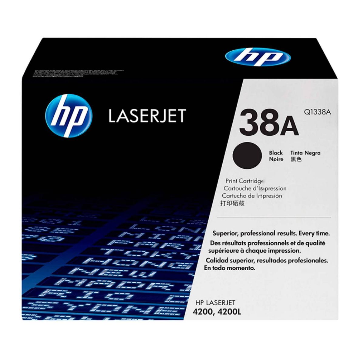 HP - TONER HP 38A CÓDIGO Q1338A NEGRO 12000 Pág