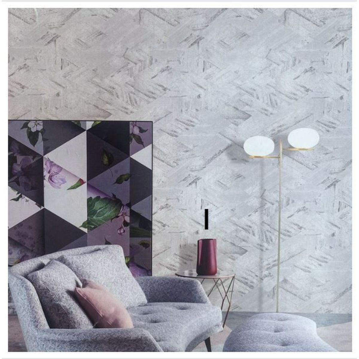 GENERICO - PAPEL TAPIZ D-11 0.53 X 10 M PARA PARED