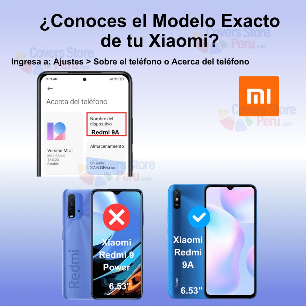 GENERICO - Mica para Xiaomi Redmi 9A Black Edition 20K Antishock Resistente