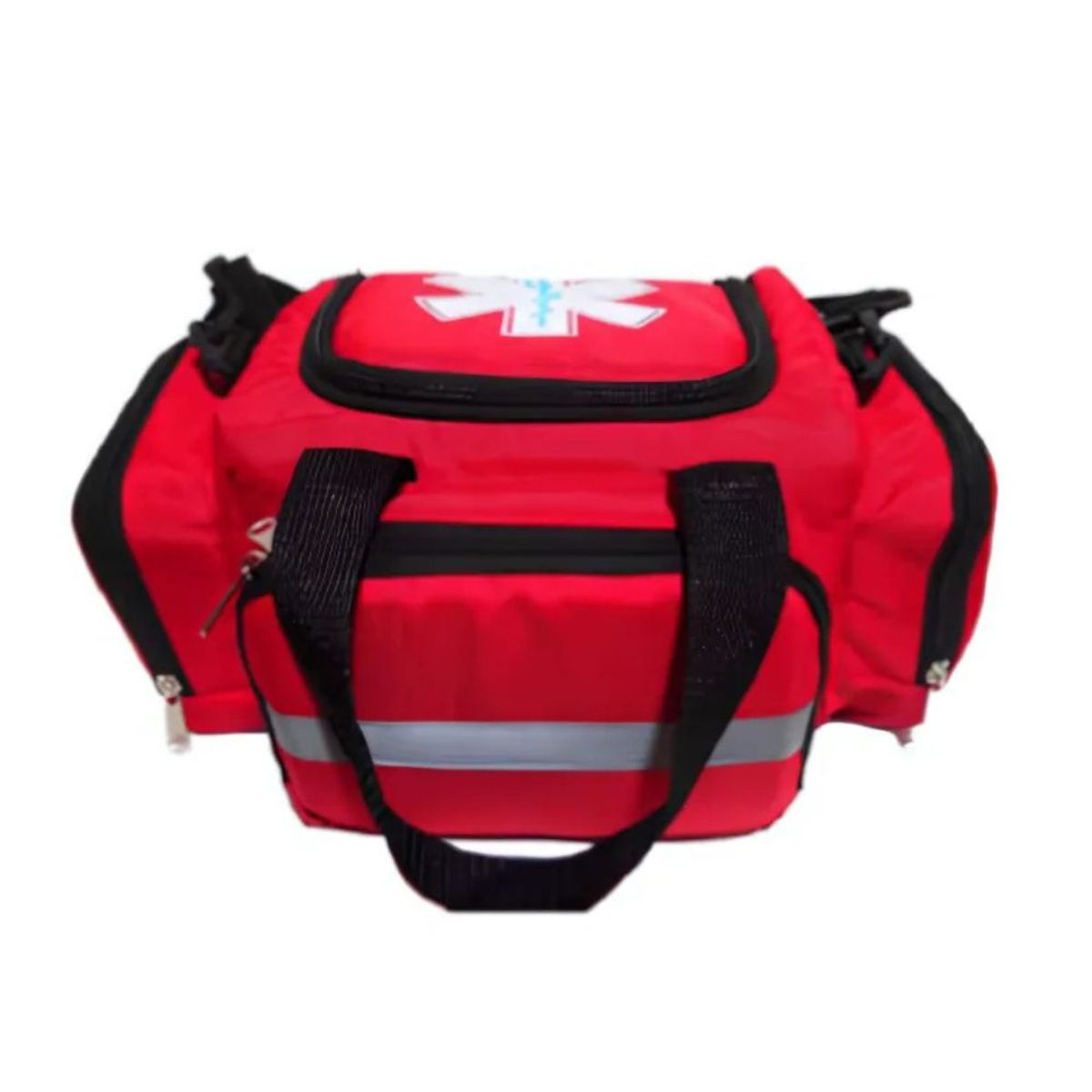 GENERICO - Maletin Primeros Auxilios Rojo Bolsa de Emergencia