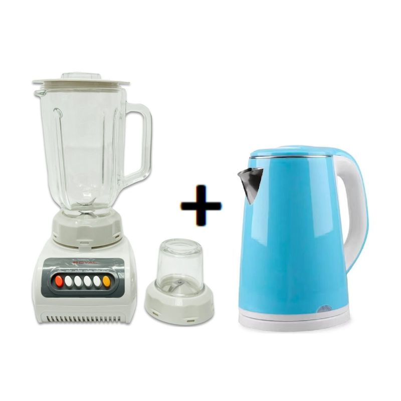 ROYAL - Combo Licuadora Royal + Hervidor Nationalizer