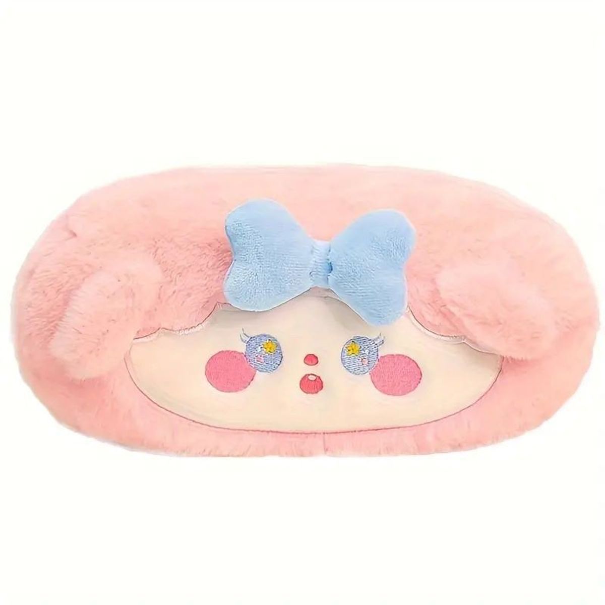 GENERICO - CARTUCHERA FELPA ROSADA