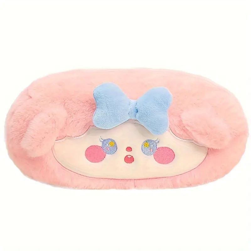 GENERICO - CARTUCHERA FELPA ROSADA