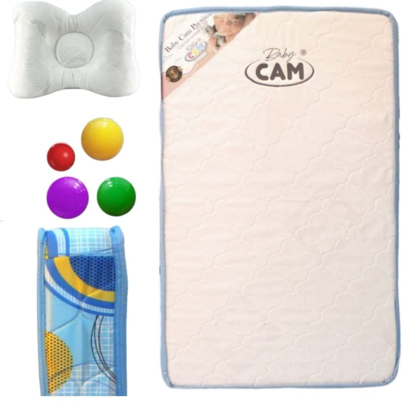CAM - Colchón de Bebe para Cunas Pack and Play CAM 10 x 67 x 110 cm.