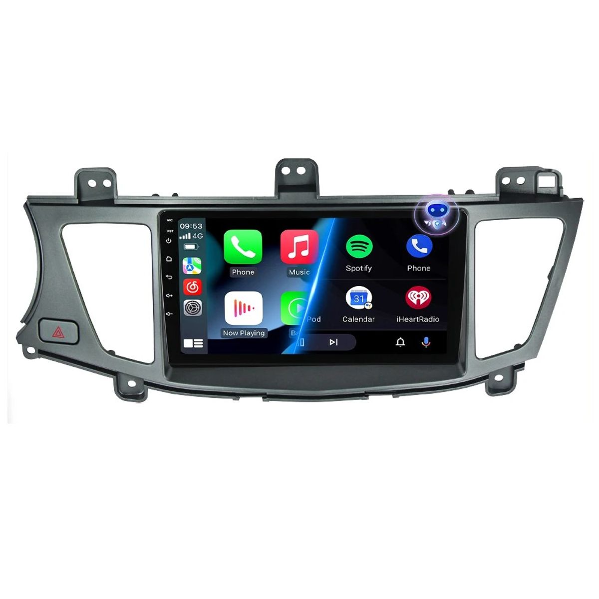 GENERICO - Autoradio Kia Borrego Mohave 2008-2016 +Cámara Full HD