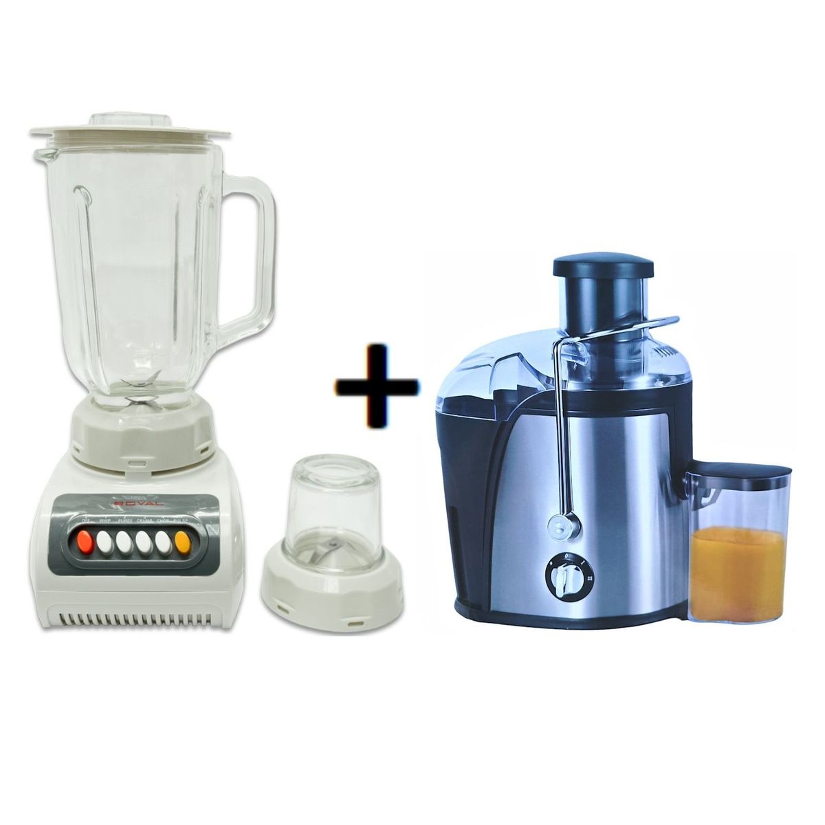 ROYAL - Combo Licuadora Royal + Extractor Nationalizer