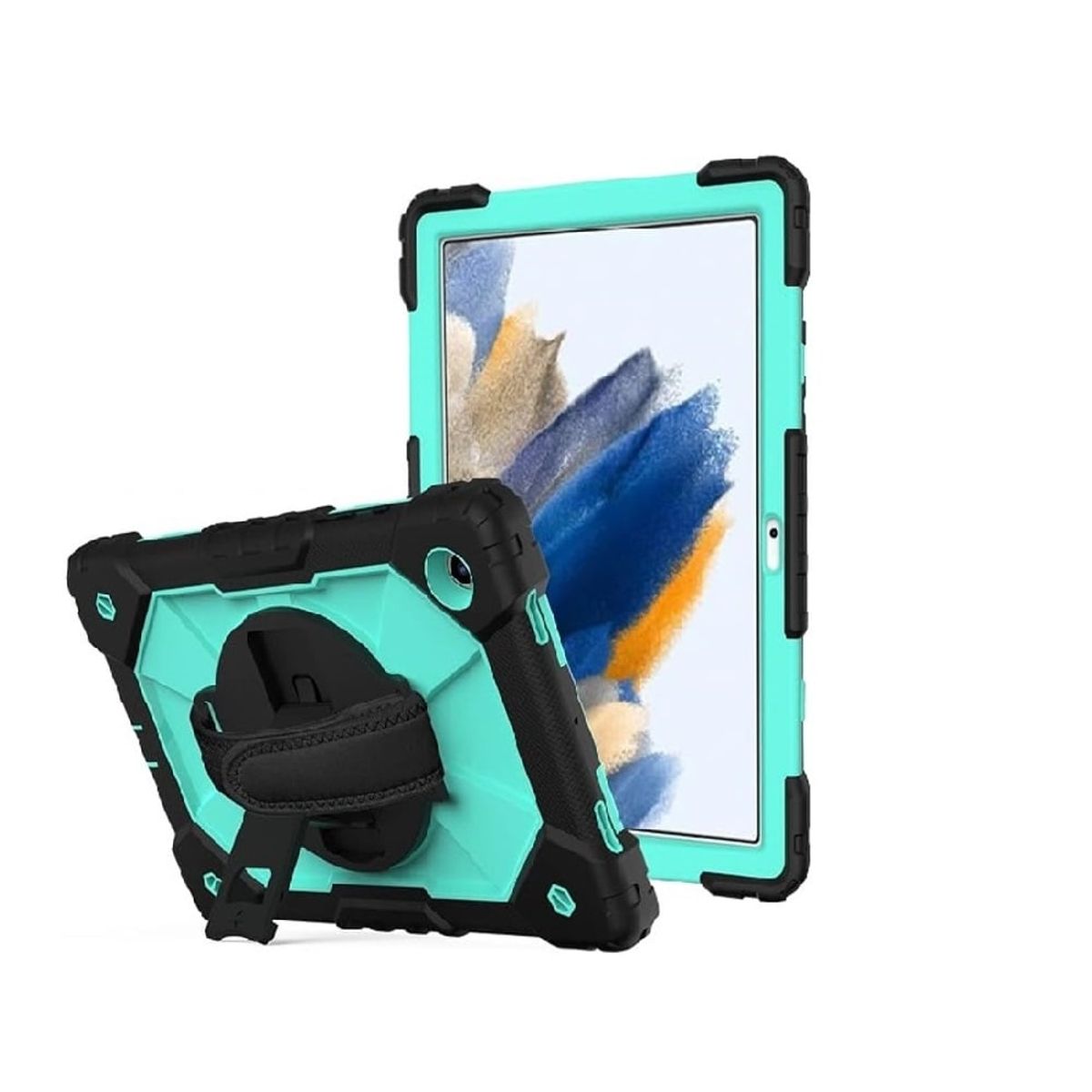 GENERICO - Funda para iPad Mini 5ta Gen 79 - A2133 Armor Extreme Verde Menta
