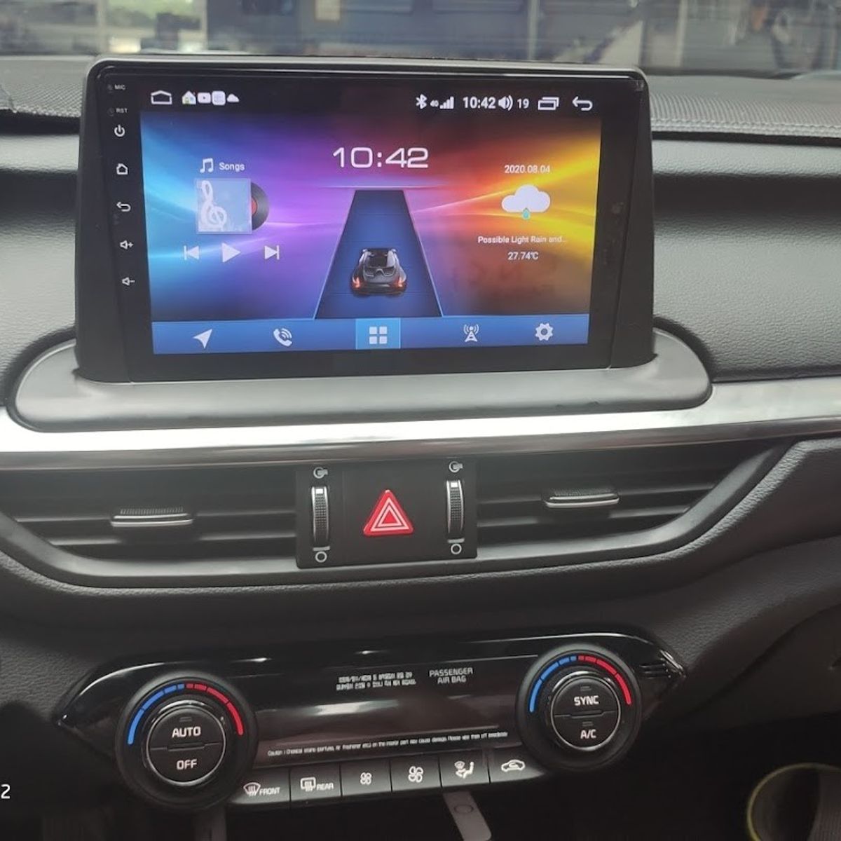 GENERICO - Autoradio Kia Cerato 2018-2022 +Cámara Full HD