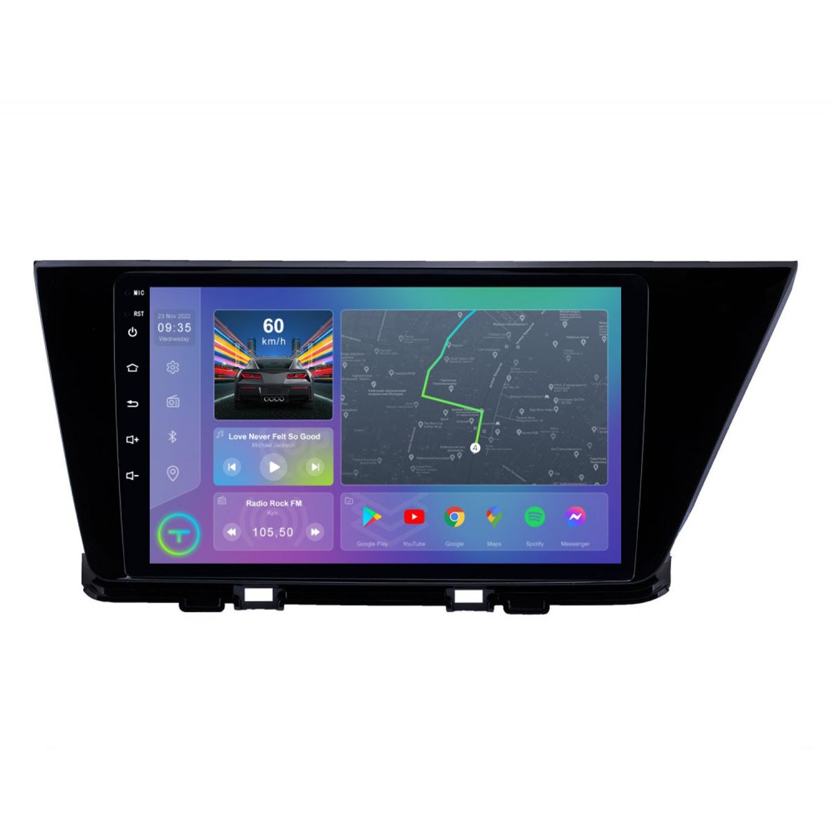 GENERICO - Autoradio Kia Niro 2017-2019 +Cámara Full HD