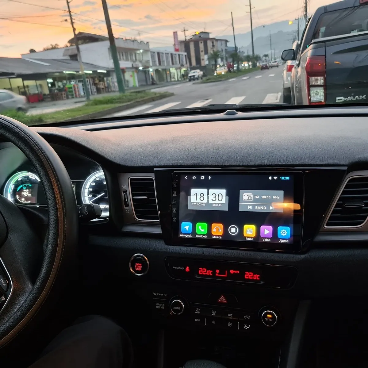 GENERICO - Autoradio Kia Niro 2017-2019 +Cámara Full HD