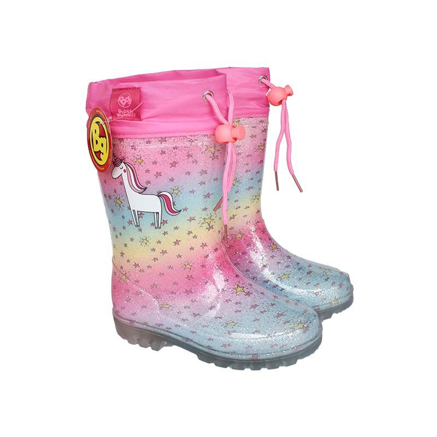 Rubber Boots Botas Unicornio BOTAS DE LLUVIA UNICORNIO STARS