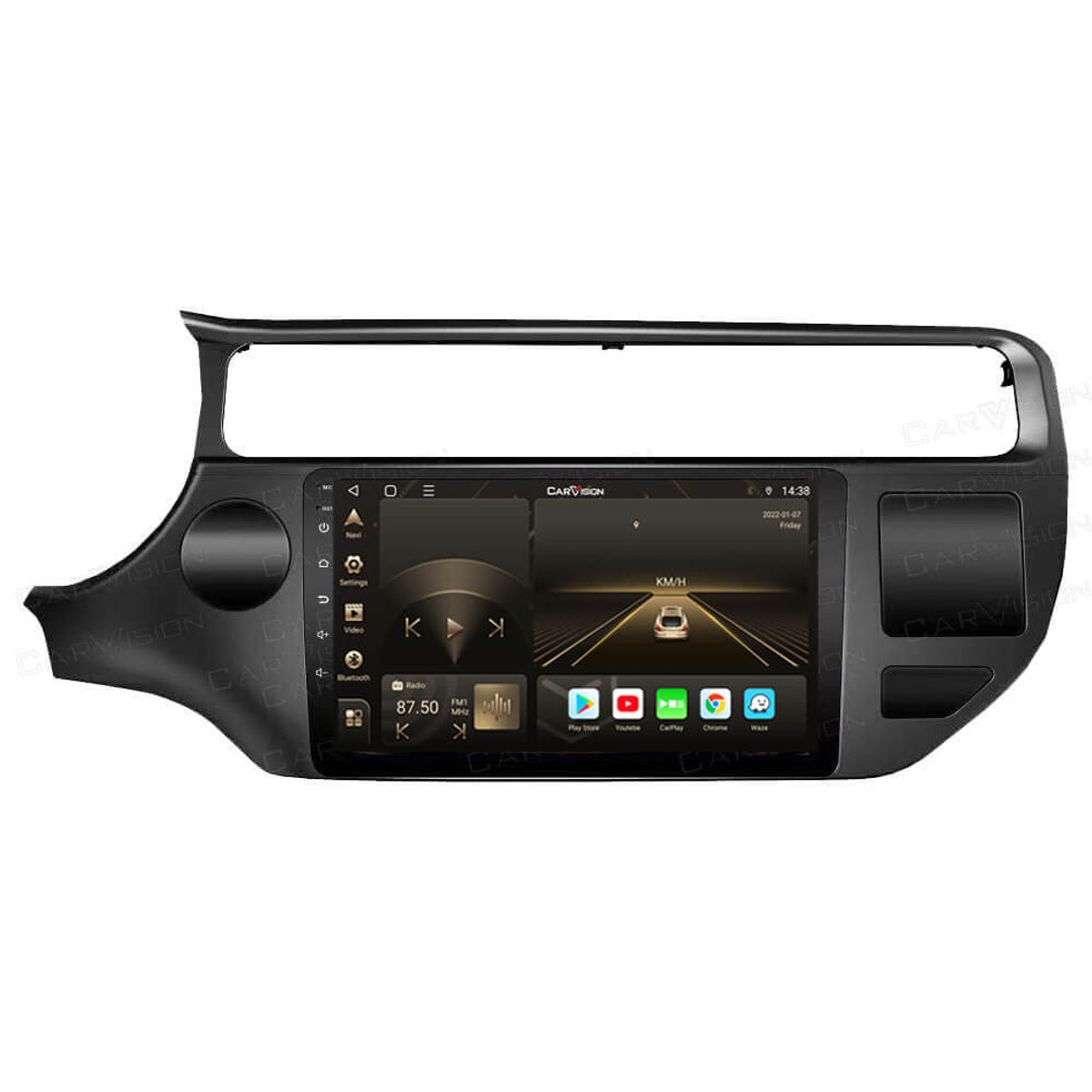 GENERICO - Autoradio Kia Rio 2015-2017 +Cámara Full HD