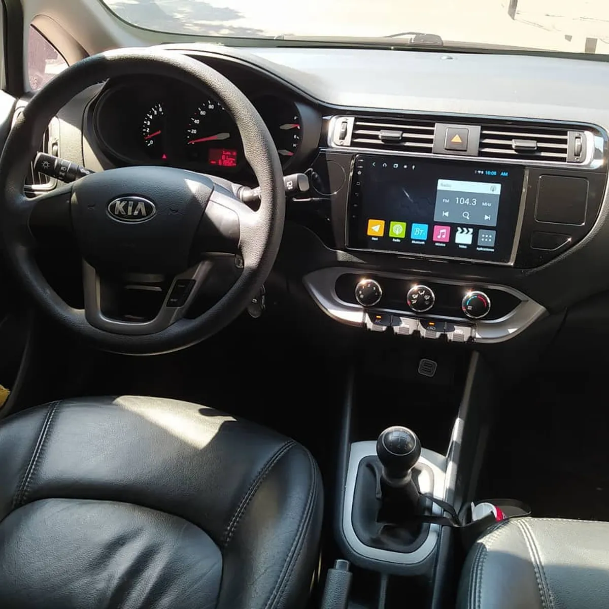 GENERICO - Autoradio Kia Rio 2015-2017 +Cámara Full HD