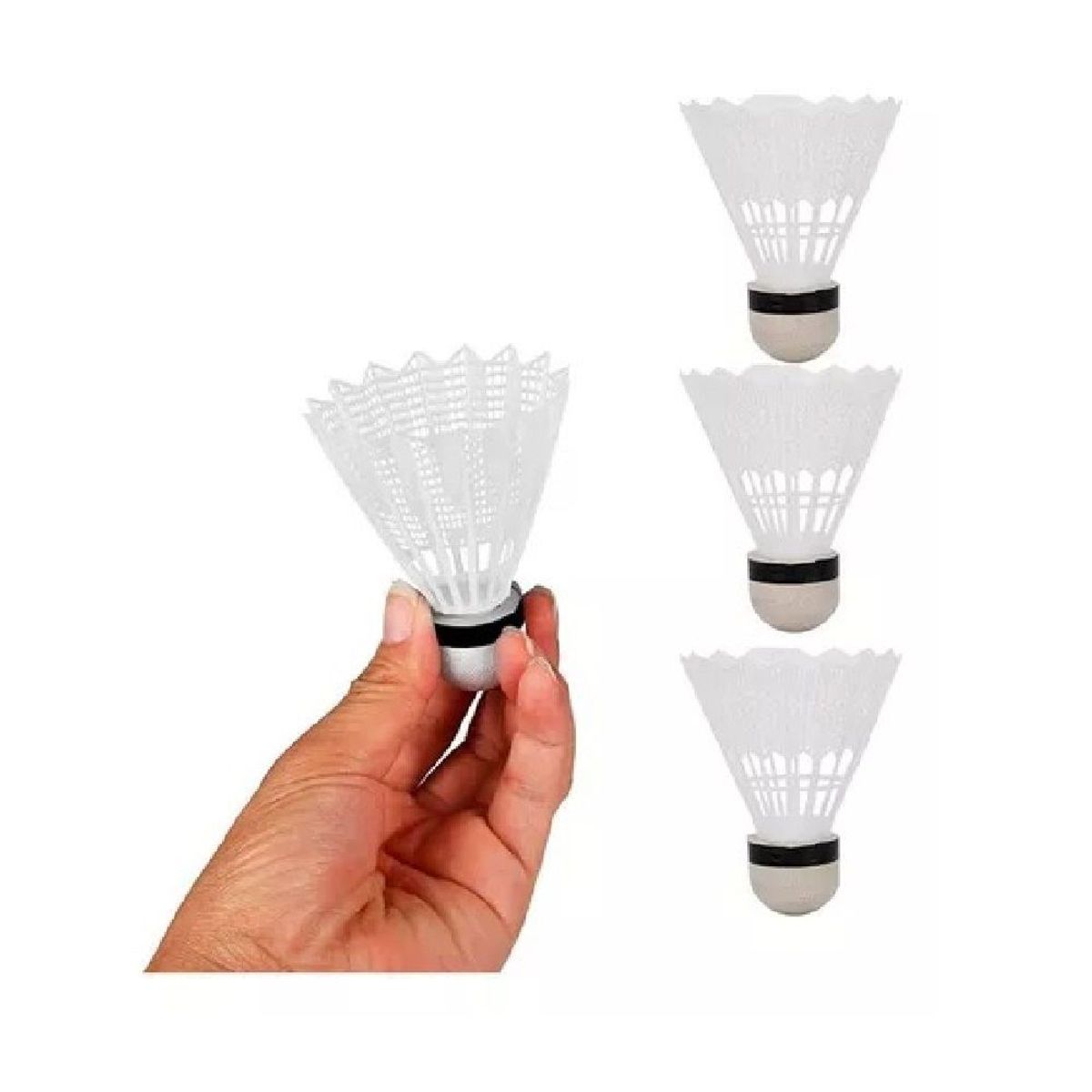 OTTOWARE - SET DE 3 PLUMAS VOLANTES PARA BÁDMINTON