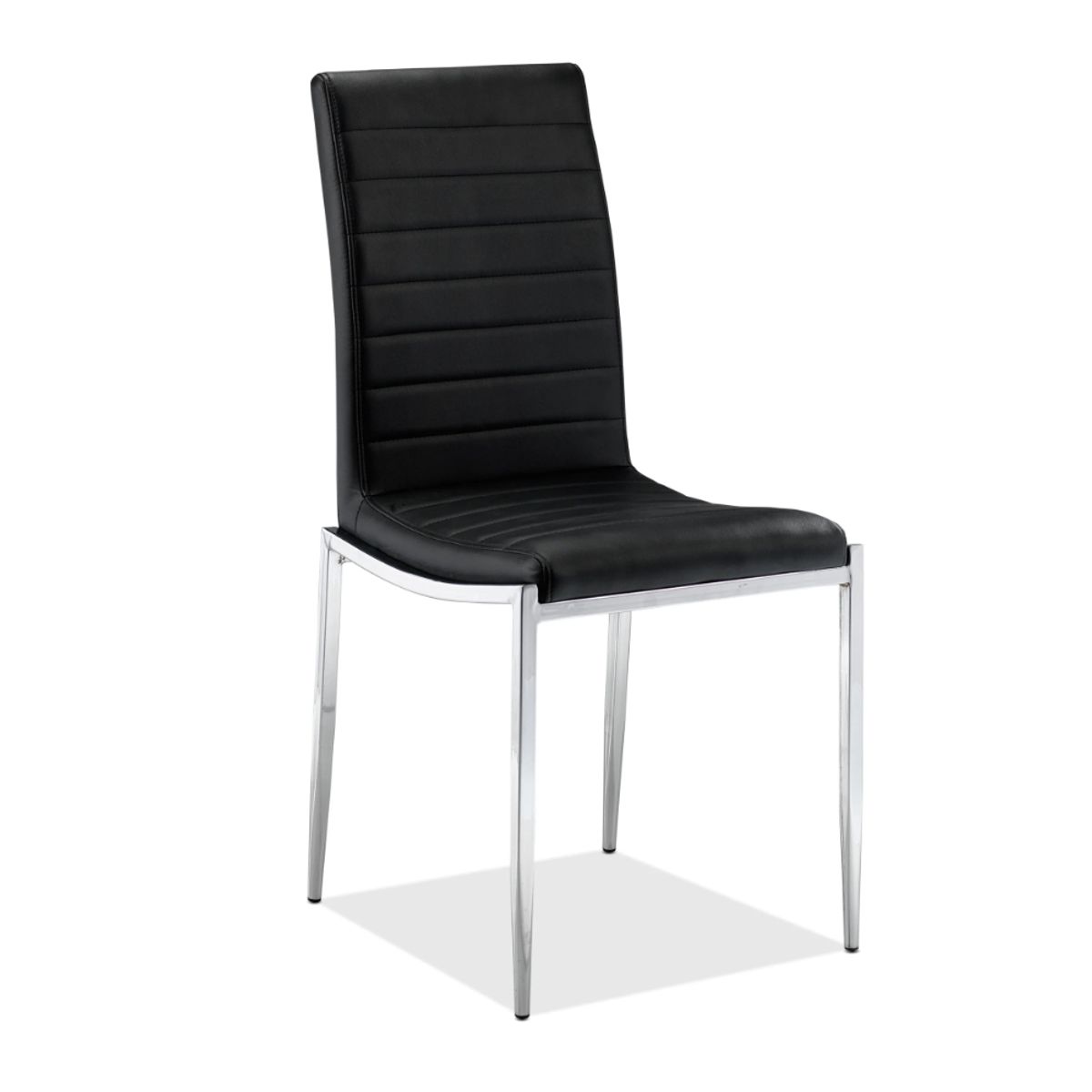 CENTRAL DECCO - COMEDOR 6 SILLAS GLASGOW NEGRO