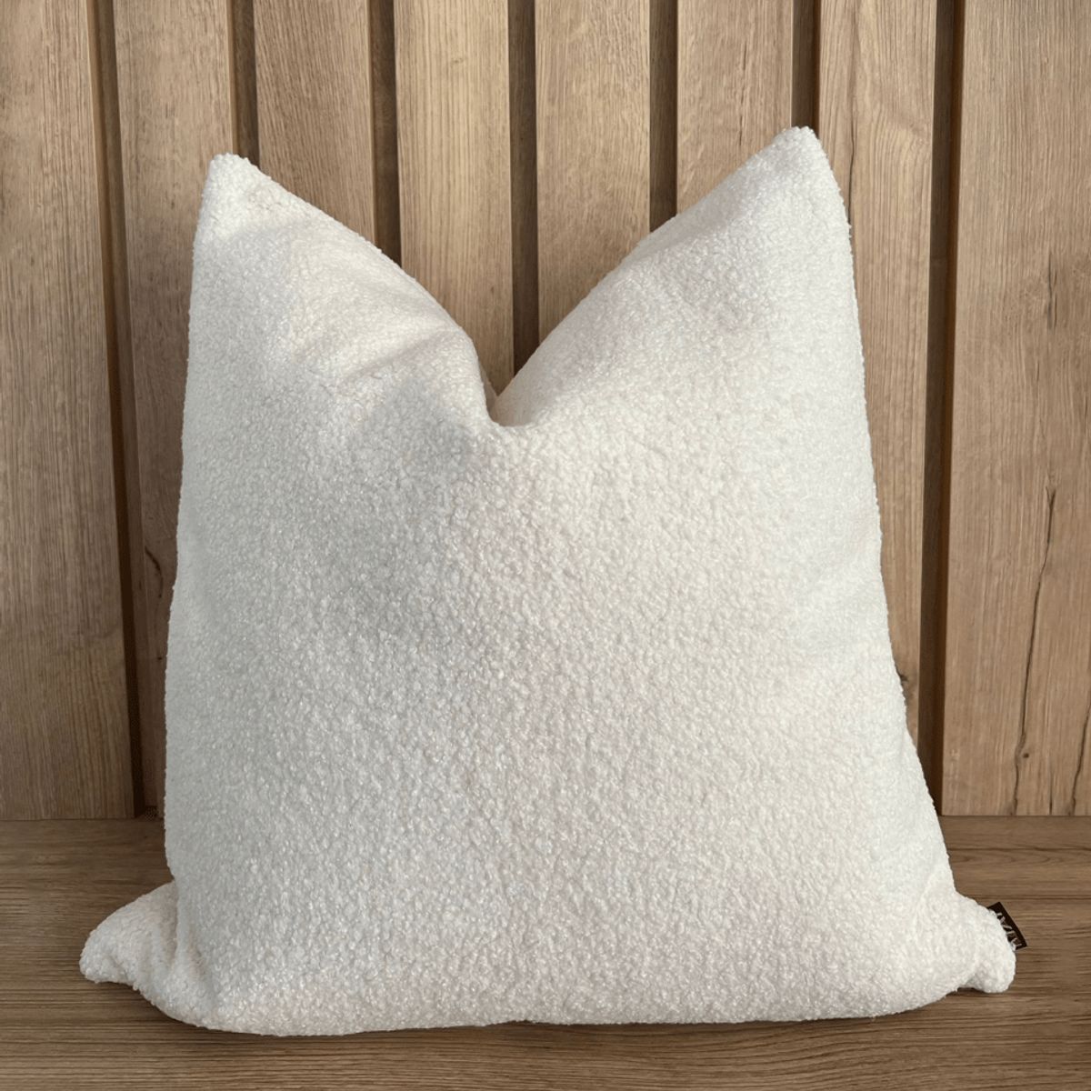 MAP DESIGN HOME - Funda De Cojin Curly Ivory  50 x 50 cm