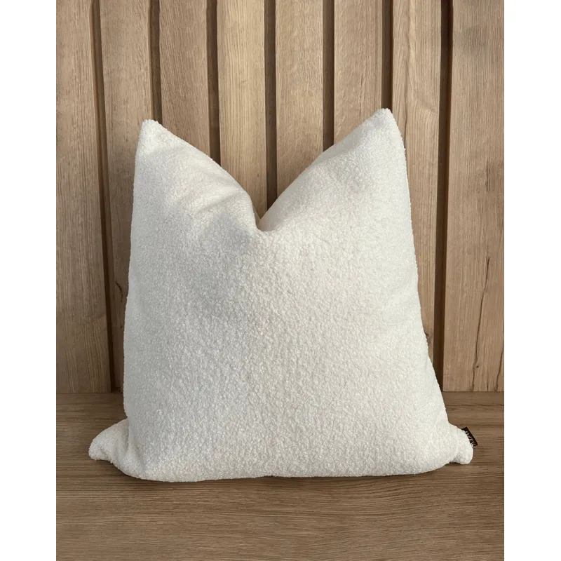 MAP DESIGN HOME - Funda De Cojin Curly Ivory  50 x 50 cm