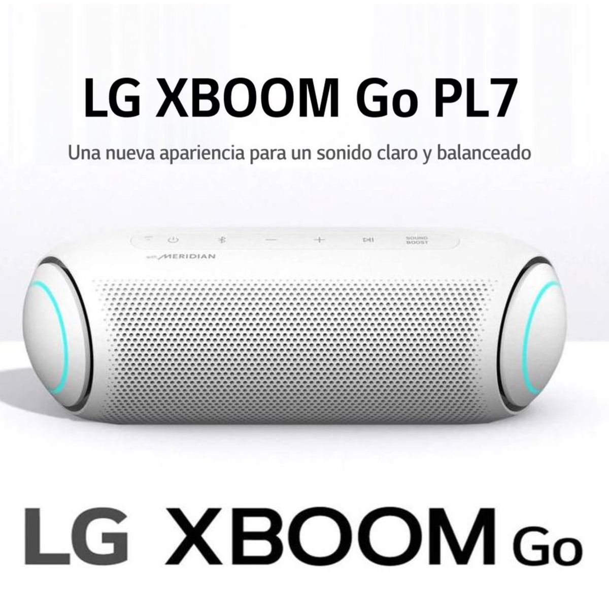 LG - Parlante inalámbrico LG Bluetooth Xboom Go PL7 Blanco