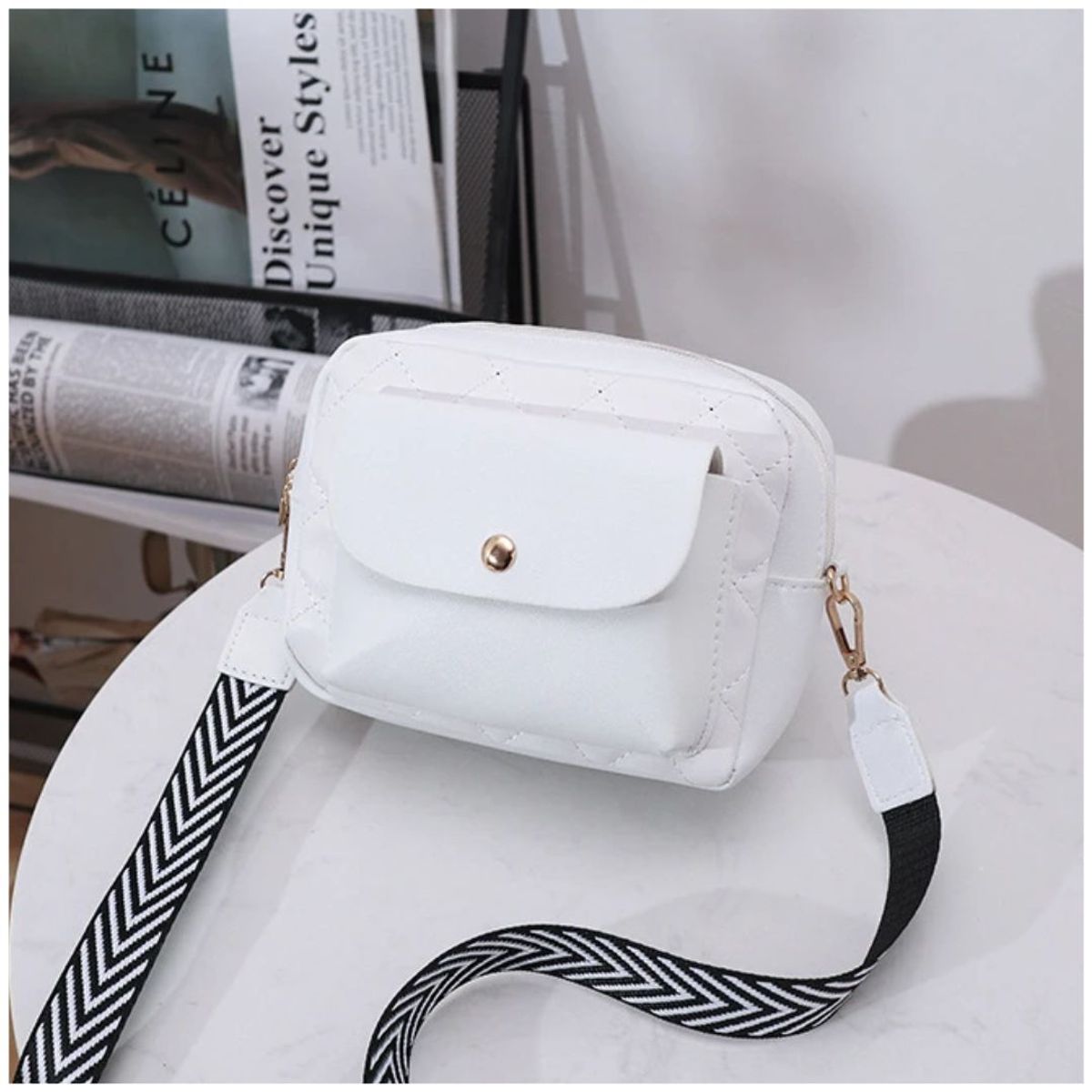 INSPIRA MARKET - Bolso cartera Bag Small cuero PU