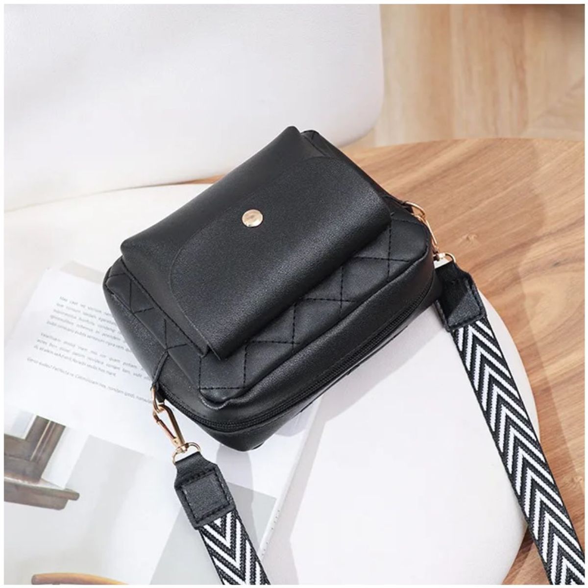 INSPIRA MARKET - Bolso cartera Bag Small cuero PU