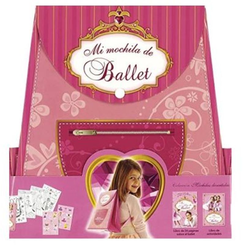 GENERICO - Libro Infantil con MOCHILA DE BALLET