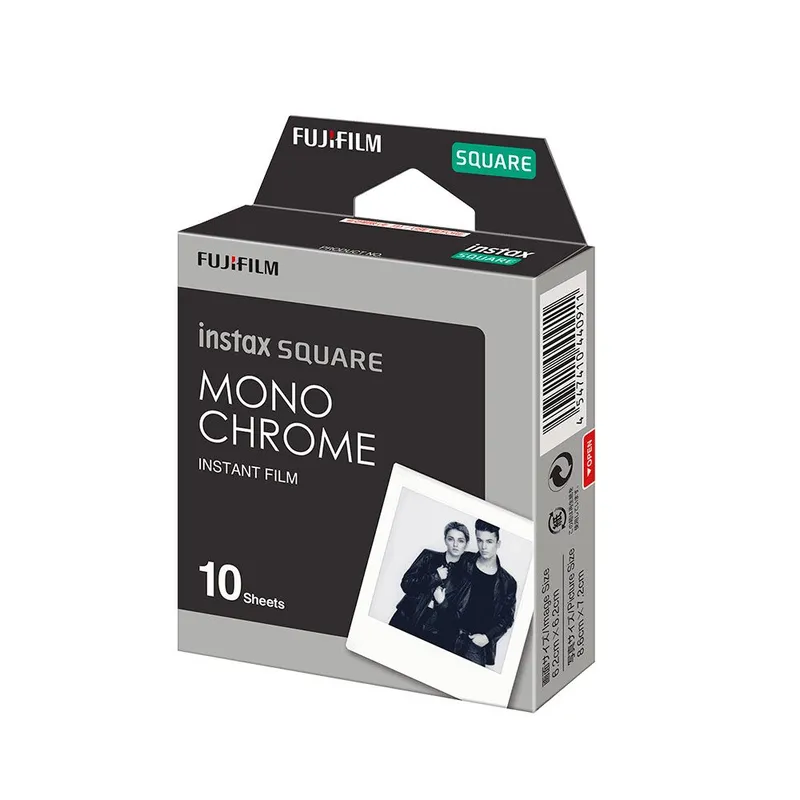 FUJIFILM - Pack de Pelicula Fujifilm Square Mono Chrome X10