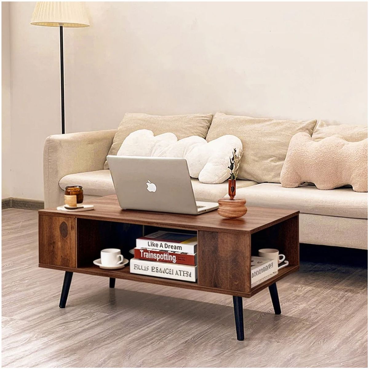 VENTITAS HOME - Mesa de Centro Vintage Maia Color Bellota