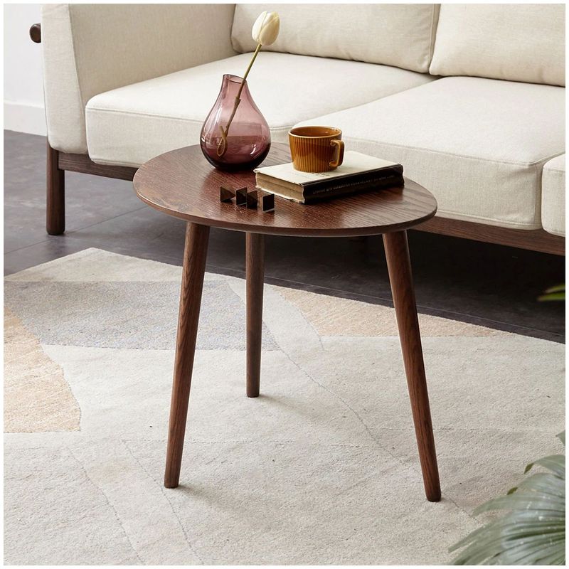 VENTITAS HOME - Mesa de Centro Minimalista Queen Color Bellota